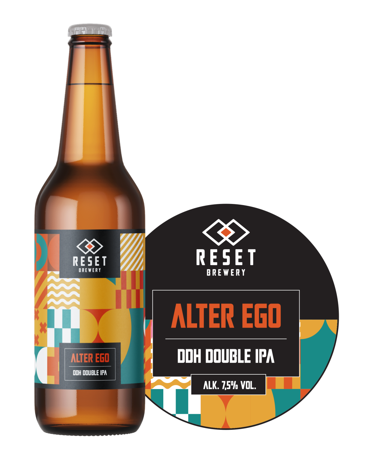 Alter Ego DDH Double IPA Reset Brewery